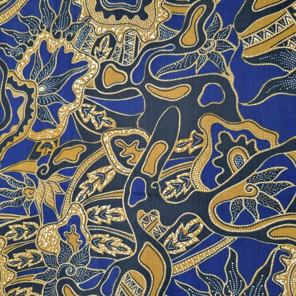 Rakarak Textile Motif Batik Fabric Cotton Blend 1.5 Yards